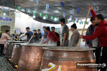 طبخ سمنی 30 تنی در شیراز - سمنو پزون - سمنی پزون