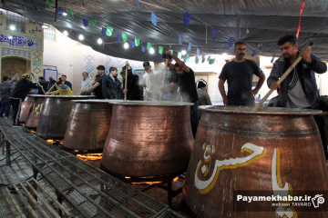 طبخ سمنی 30 تنی در شیراز - سمنو پزون - سمنی پزون