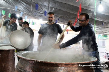 طبخ سمنی 30 تنی در شیراز - سمنو پزون - سمنی پزون