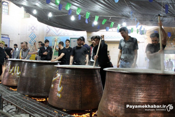 طبخ سمنی 30 تنی در شیراز - سمنو پزون - سمنی پزون