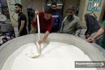 طبخ سمنی 30 تنی در شیراز - سمنو پزون - سمنی پزون