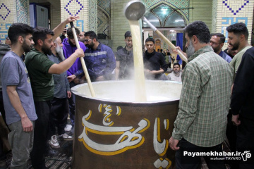 طبخ سمنی 30 تنی در شیراز - سمنو پزون - سمنی پزون