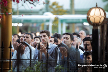 نماز عید سعید فطر در کربلای معلی - بین الحرمین