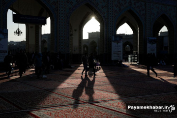 اقامه نماز عید سعید فطر در حرم مطهر رضوی