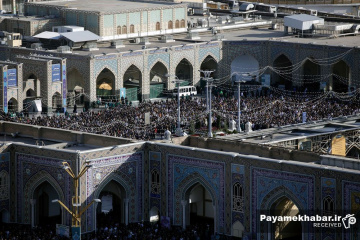 اقامه نماز عید سعید فطر در حرم مطهر رضوی