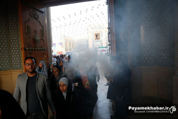نماز عید سعید فطر در حرم مطهر حضرت شاهچراغ (ع)