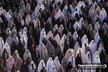 نماز عید سعید فطر در حرم مطهر حضرت شاهچراغ (ع)
