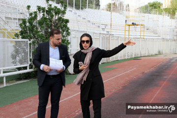 مراسم قهرمانی تیم خاتون بم