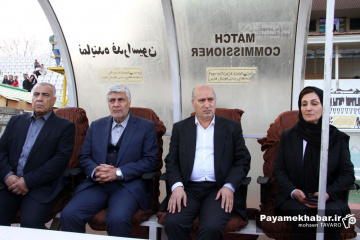 مراسم قهرمانی تیم خاتون بم