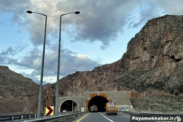 زیبایی های جاده قزوین به رشت - جاده - بزرگراه - تونل