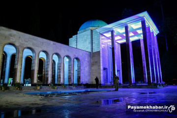 مراسم یادروز سعدی شیرازی