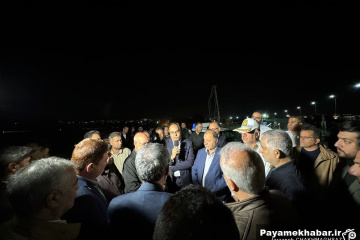 بازدید شبانه از پروژه های منطقه پنج شهرداری شیراز