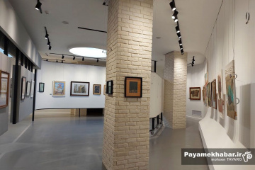 افتتاح نگارخانه سرو شیراز