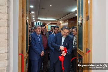 افتتاح نگارخانه سرو شیراز