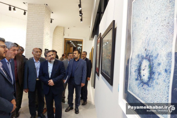 افتتاح نگارخانه سرو شیراز