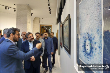 افتتاح نگارخانه سرو شیراز