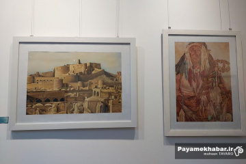 افتتاح نگارخانه سرو شیراز