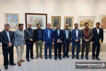 افتتاح نگارخانه سرو شیراز