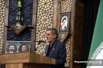 تجمع مردم شیراز در پی شهادت آیت الله رئیسی، رئیس جمهوری و هیات همراه - محمدهادی ایمانیه، استاندار فارس