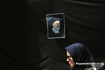 مراسم وداع با شهدای خدمت