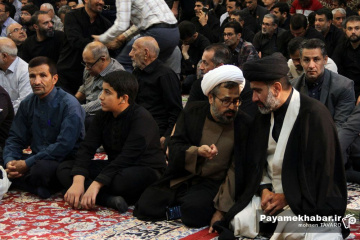 مراسم بزرگداشت شهدای خدمت در حرم مطهر حضرت شاهچراغ (ع)