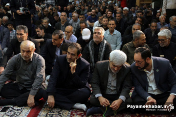 مراسم بزرگداشت شهدای خدمت در حرم مطهر حضرت شاهچراغ (ع)