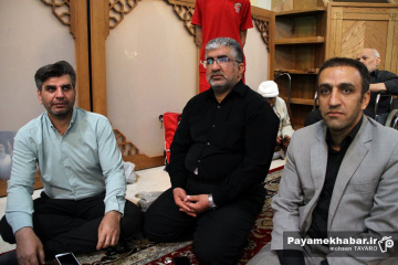 مراسم بزرگداشت شهدای خدمت در حرم مطهر حضرت شاهچراغ (ع)