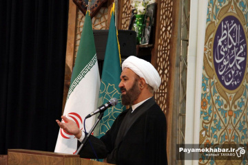 مراسم بزرگداشت شهدای خدمت در حرم مطهر حضرت شاهچراغ (ع) - حجت الاسلام ابراهیم کلانتری، تولیت آستان حضرت شاهچراغ (ع)