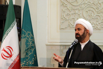 مراسم بزرگداشت شهدای خدمت در حرم مطهر حضرت شاهچراغ (ع) - حجت الاسلام ابراهیم کلانتری، تولیت آستان حضرت شاهچراغ (ع)