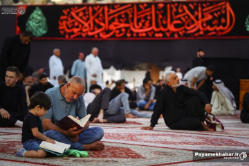 حرمین مطهر کاظمین در شب شهادت امام جواد (ع)