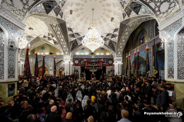 دسته عزاداری خادمان حرم مطهر علوی در رثای جواد الائمه (ع)