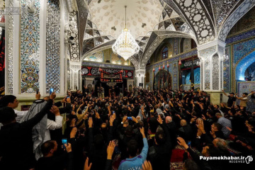 دسته عزاداری خادمان حرم مطهر علوی در رثای جواد الائمه (ع)