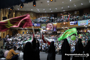 تجمع هواداران محمدباقر قالیباف در شیراز