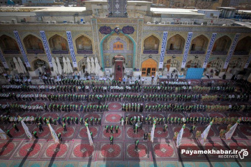 جشن عید سعید غدیر در حرم مطهر امیرالمومنین علی (ع)