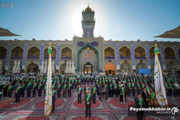 جشن عید سعید غدیر در حرم مطهر امیرالمومنین علی (ع)