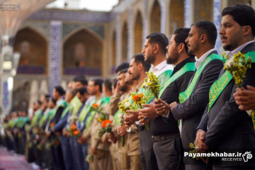 جشن عید سعید غدیر در حرم مطهر امیرالمومنین علی (ع)