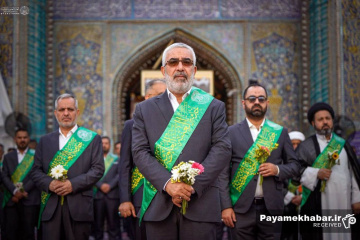 جشن عید سعید غدیر در حرم مطهر امیرالمومنین علی (ع)