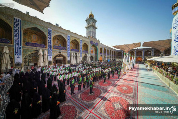 جشن عید سعید غدیر در حرم مطهر امیرالمومنین علی (ع)