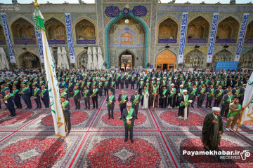 جشن عید سعید غدیر در حرم مطهر امیرالمومنین علی (ع)
