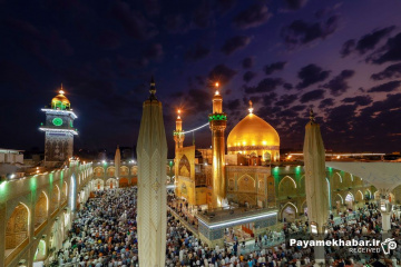 جشن عید سعید غدیر در حرم مطهر امیرالمومنین علی (ع)