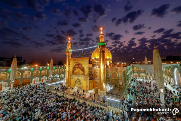 جشن عید سعید غدیر در حرم مطهر امیرالمومنین علی (ع)