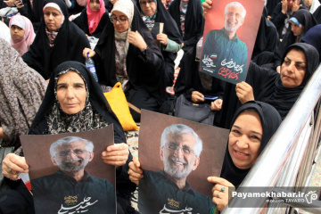تجمع هواداران سعید جلیلی در شیراز
