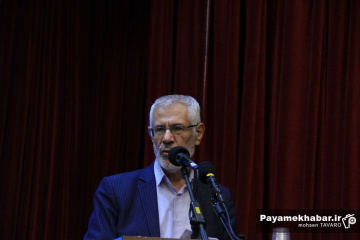 مراسم اختتامیه ستادهای انتخاباتی مسعود پزشکیان در شیراز - سید عبدالرزاق موسوی