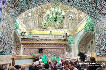 حال و هوای حرم مطهر رضوی در ایام دهه اول محرم