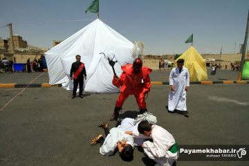 خیمه سوزی کربلایی های مقیم شیراز