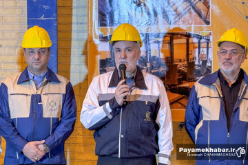 هجدهمین بازدید شبانه مدیریت شهری از پروژه های در حال احداث شهرداری شیراز - کارخانه تولید سگمنت مترو شیراز