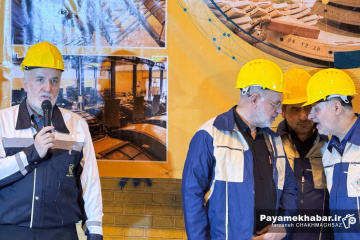 هجدهمین بازدید شبانه مدیریت شهری از پروژه های در حال احداث شهرداری شیراز - کارخانه تولید سگمنت مترو شیراز