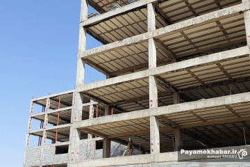 کلنگ زنی 2 باب مدرسه در پروژه نهضت ملی مسکن صدرا