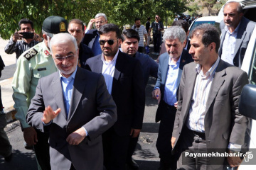 افتتاح و کلنگ زنی پروژه های هفته دولت شهرداری شیراز