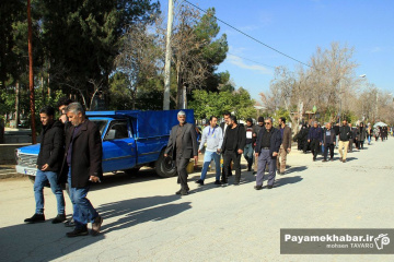مراسم تشییع پیکر مرحوم مرتضی دهداری، عکاس پیشکسوت خبری دوران دفاع مقدس